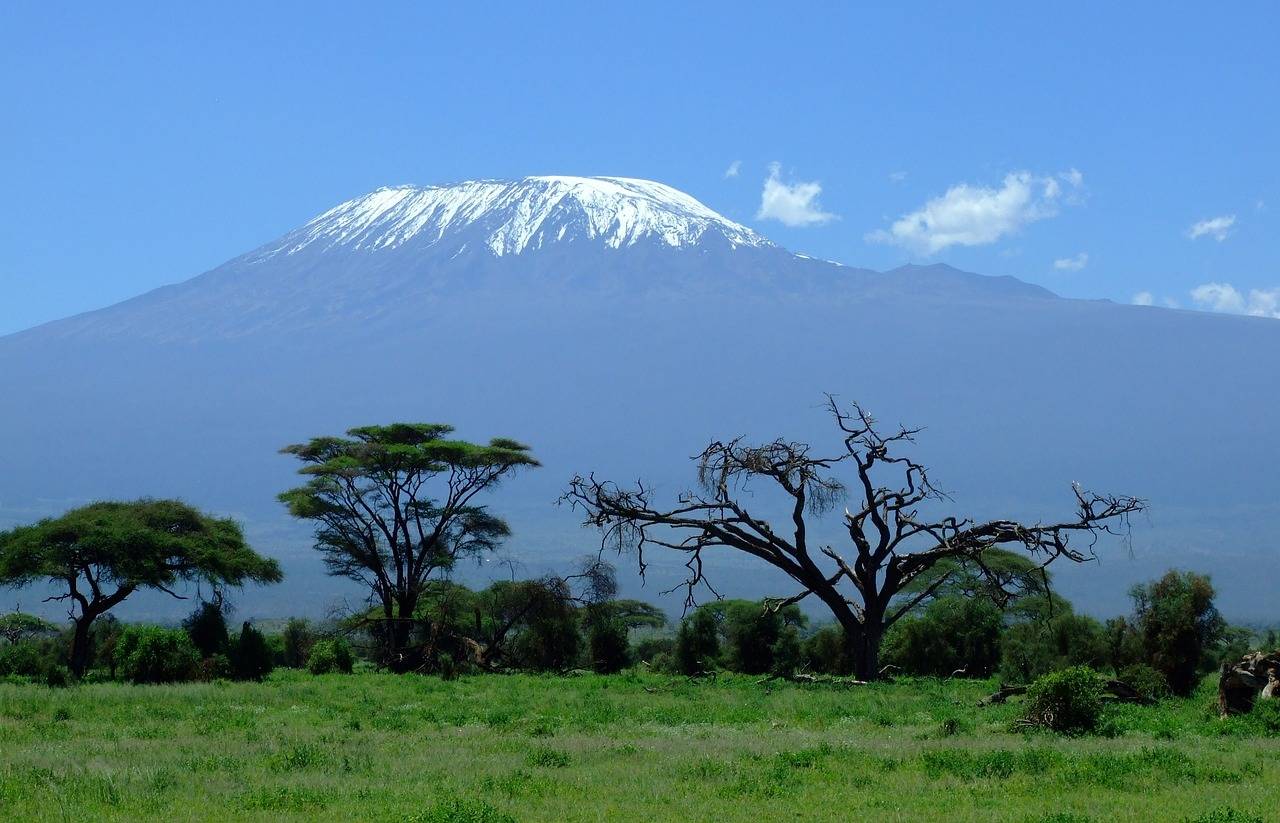 Adeventure trekking and Safaris Panoramic view from the summit of Mount Kilimanjaro luxury african safari